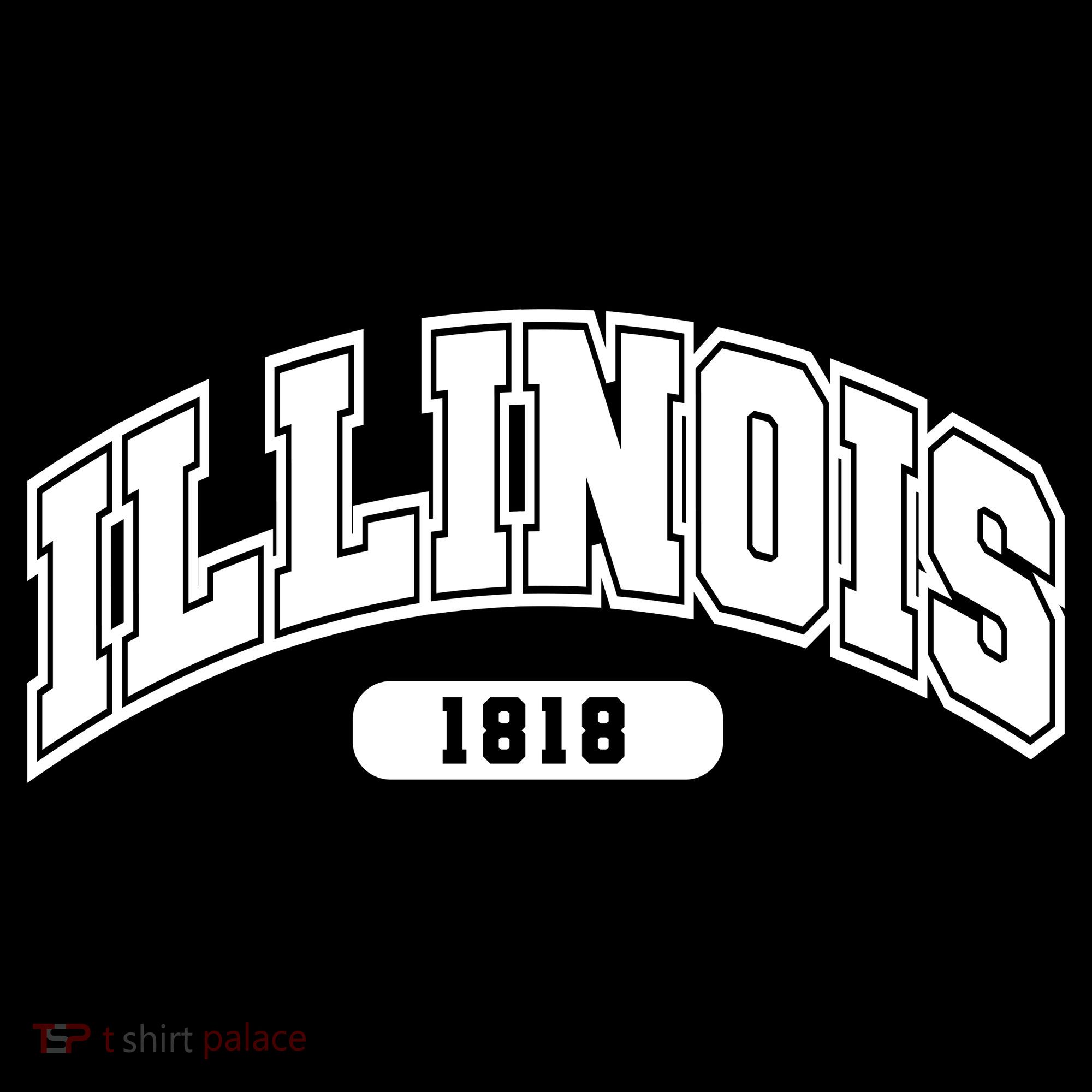Illinois Collegiate Style 1818 Tote Bag