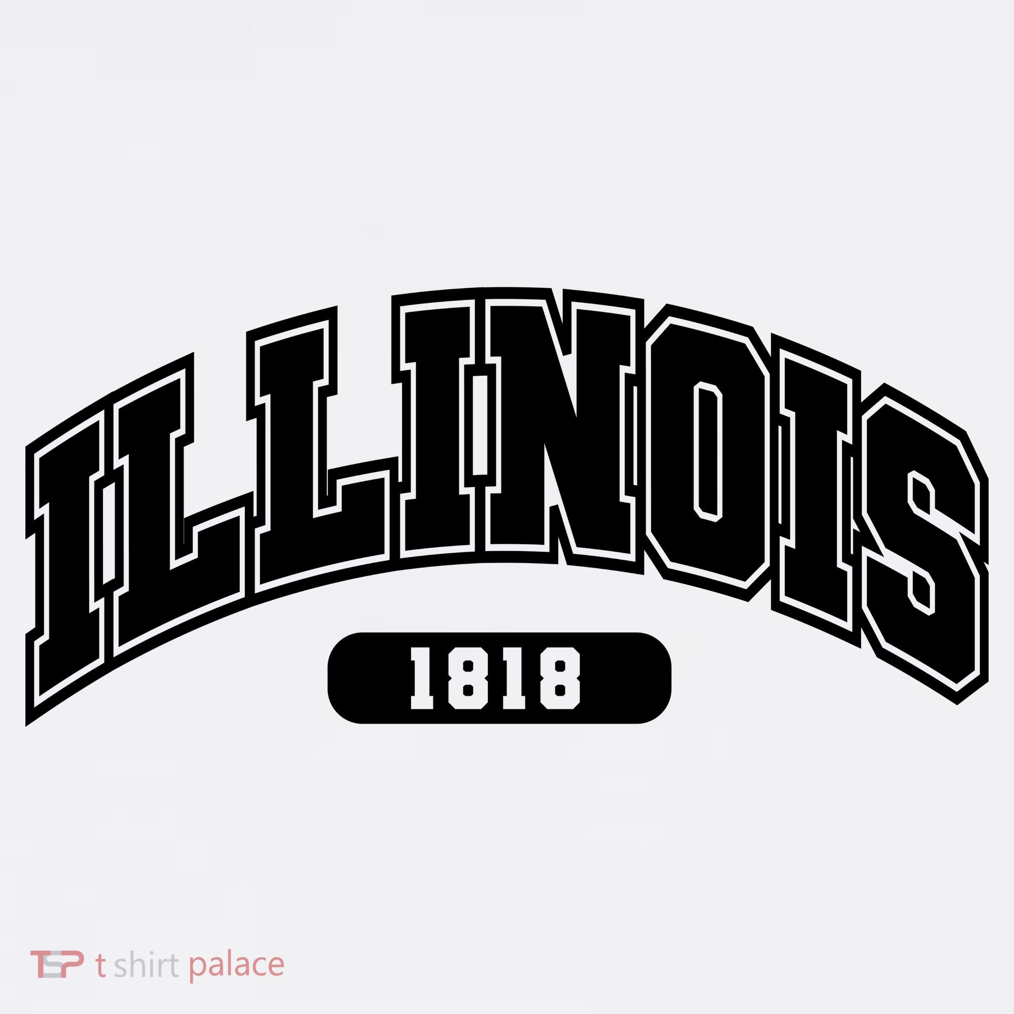 Illinois Collegiate Style 1818 Long Sleeve Shirt