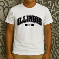 Illinois Collegiate Style 1818 T-Shirt thumb 3