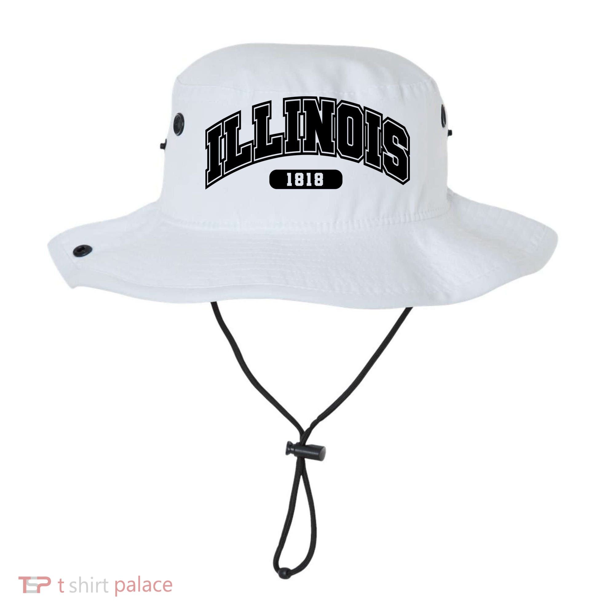 Illinois Collegiate Style 1818 Bucket Hat
