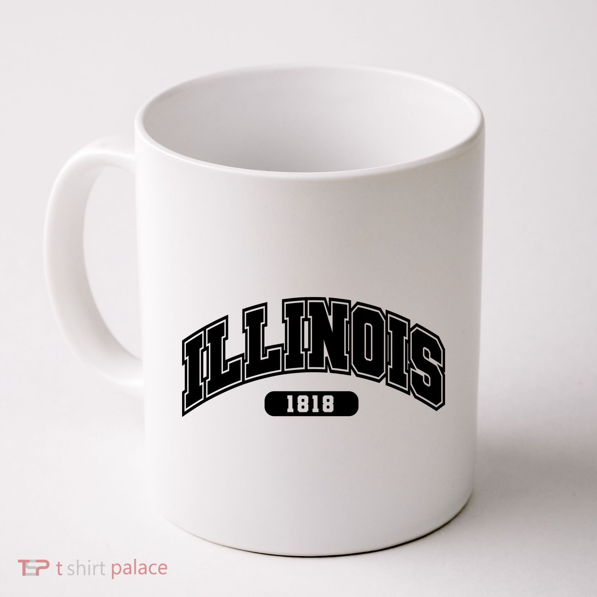 Illinois Collegiate Style 1818 Coffee Mug