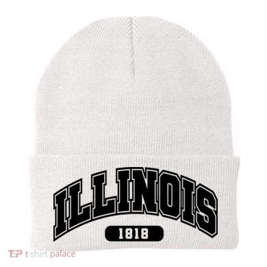 Illinois Collegiate Style 1818 Beanie