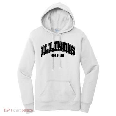 Illinois Collegiate Style 1818 Women's Hoodie