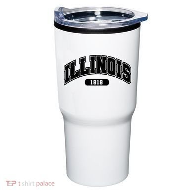 Illinois Collegiate Style 1818 Tumbler