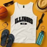 Illinois Collegiate Style 1818 Tank Top thumb 4