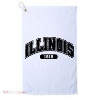 Illinois Collegiate Style 1818 Golf Towel thumb 0
