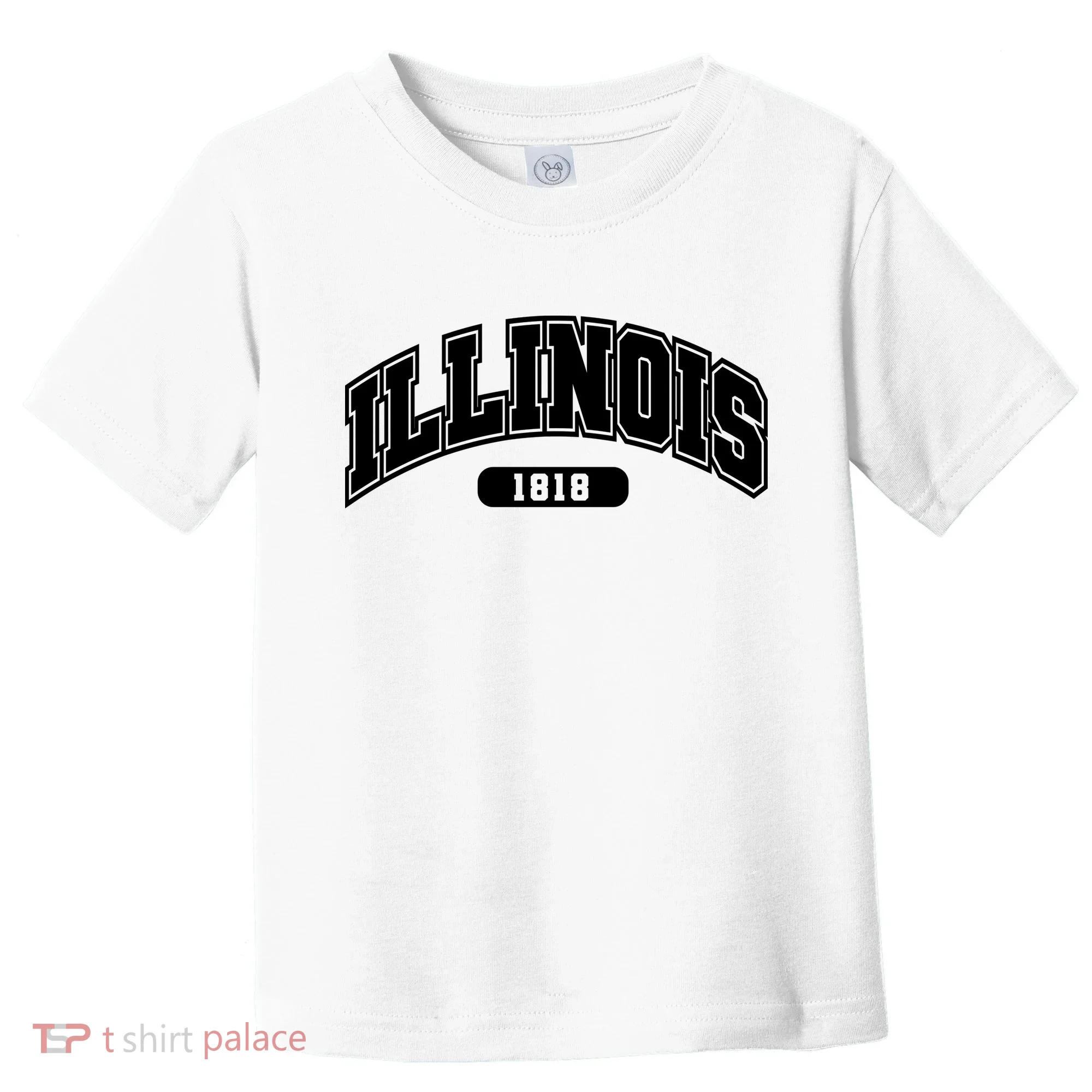 Illinois Collegiate Style 1818 Toddler T-Shirt
