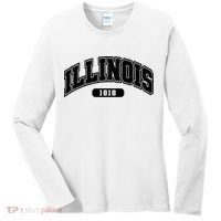 Illinois Collegiate Style 1818 Women's Long Sleeve Shirt thumb 0