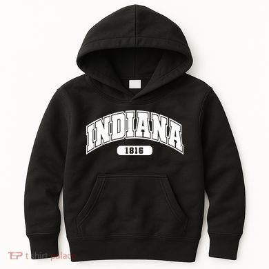 Indiana Collegiate Style 1816 Kids Hoodie