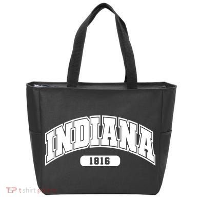 Indiana Collegiate Style 1816 Tote Bag