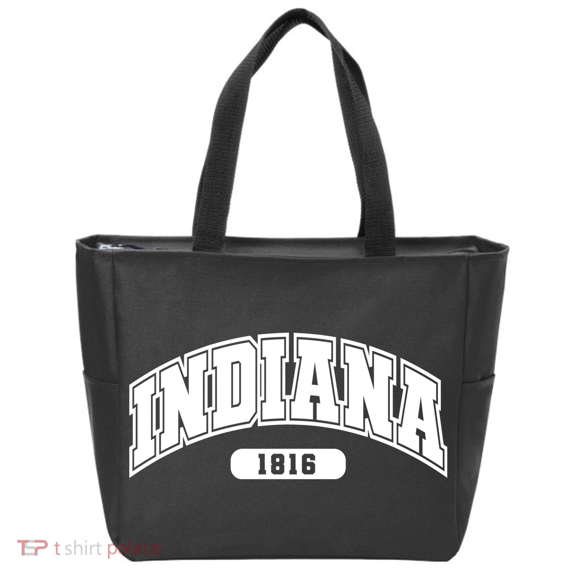Indiana Collegiate Style 1816 Tote Bag