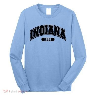 Indiana Collegiate Style 1816 Long Sleeve Shirt