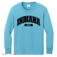 Indiana Collegiate Style 1816 Kids Long Sleeve Shirt thumb 0