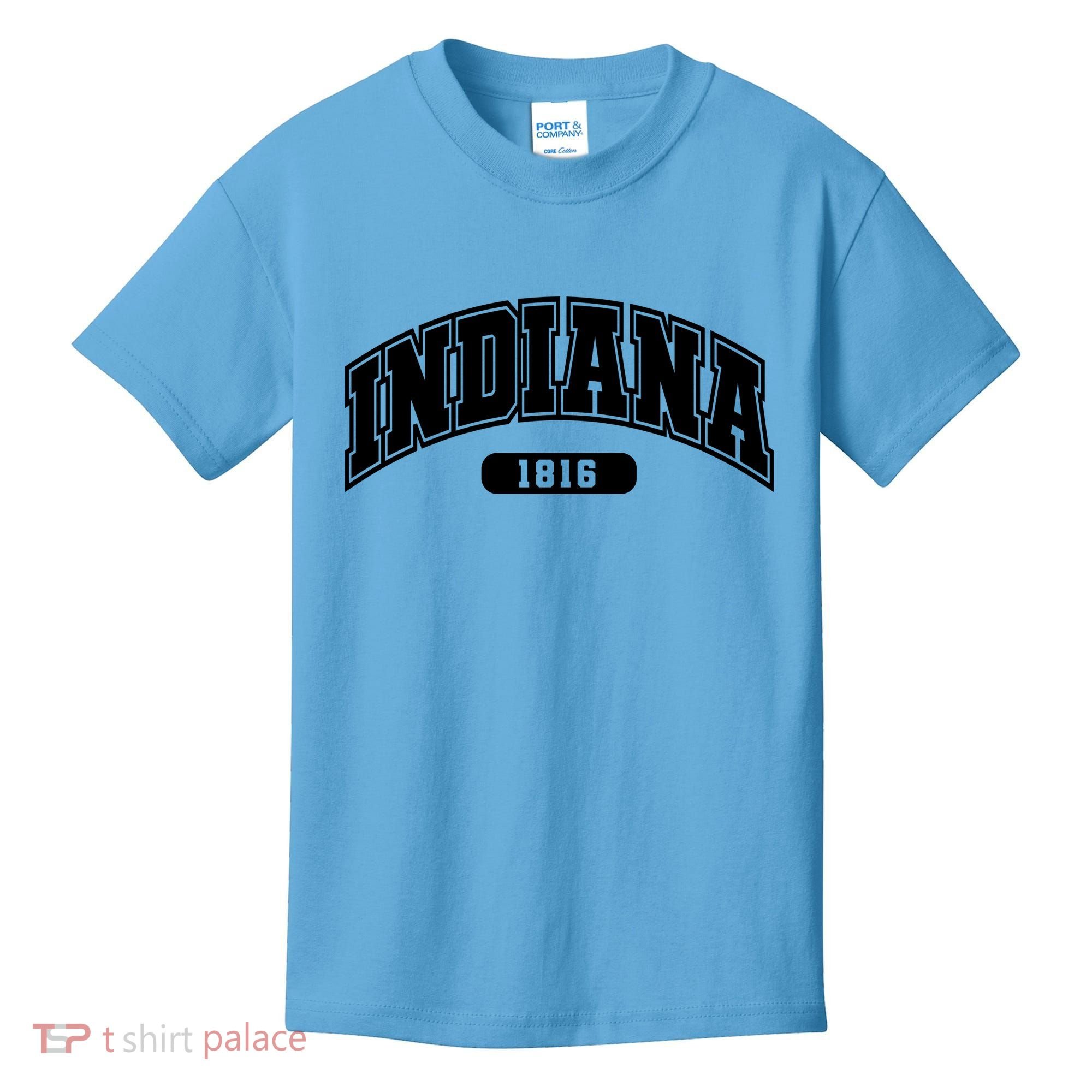 Indiana Collegiate Style 1816 Kids T-Shirt