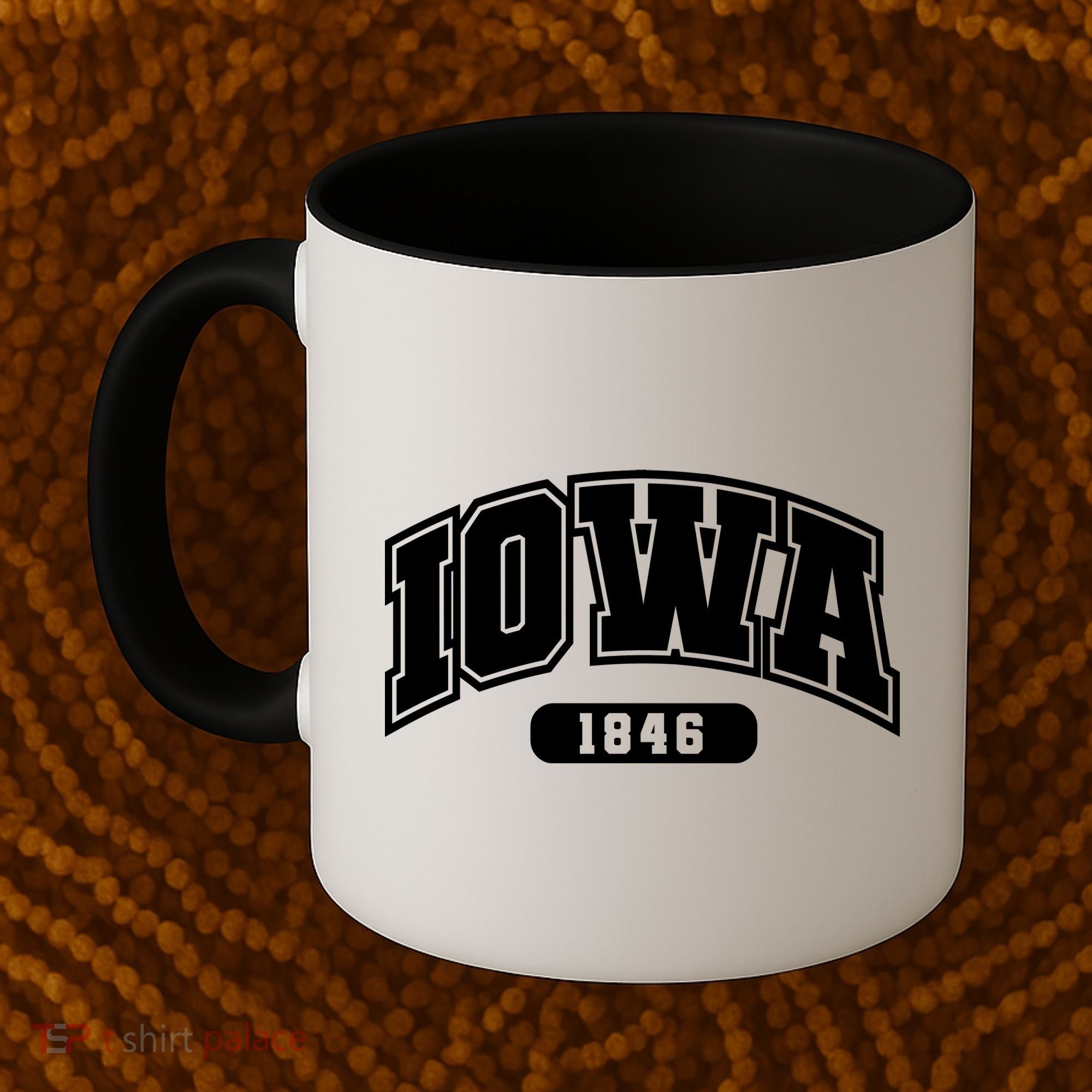 Iowa Collegiate Style 1846 Coffee Mug