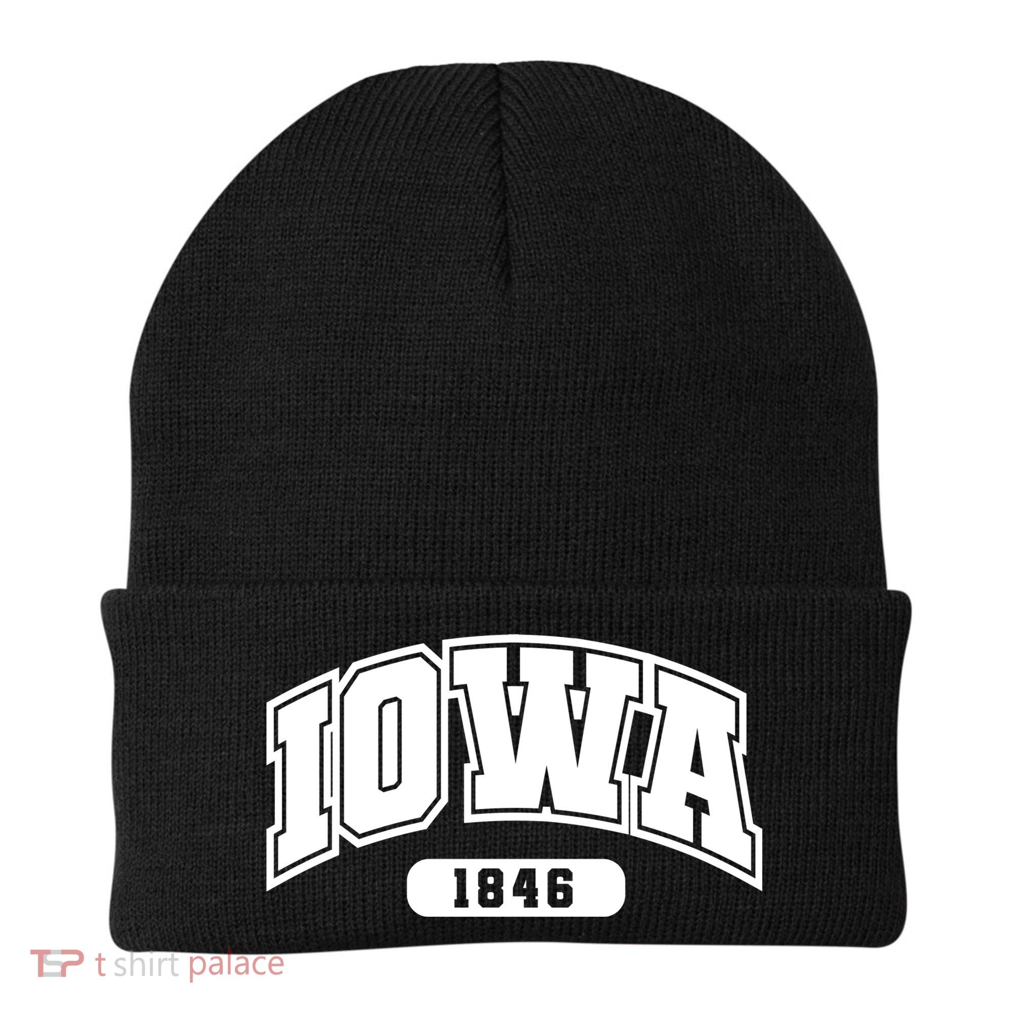 Iowa Collegiate Style 1846 Beanie