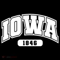 Iowa Collegiate Style 1846 Women's Hoodie thumb 2