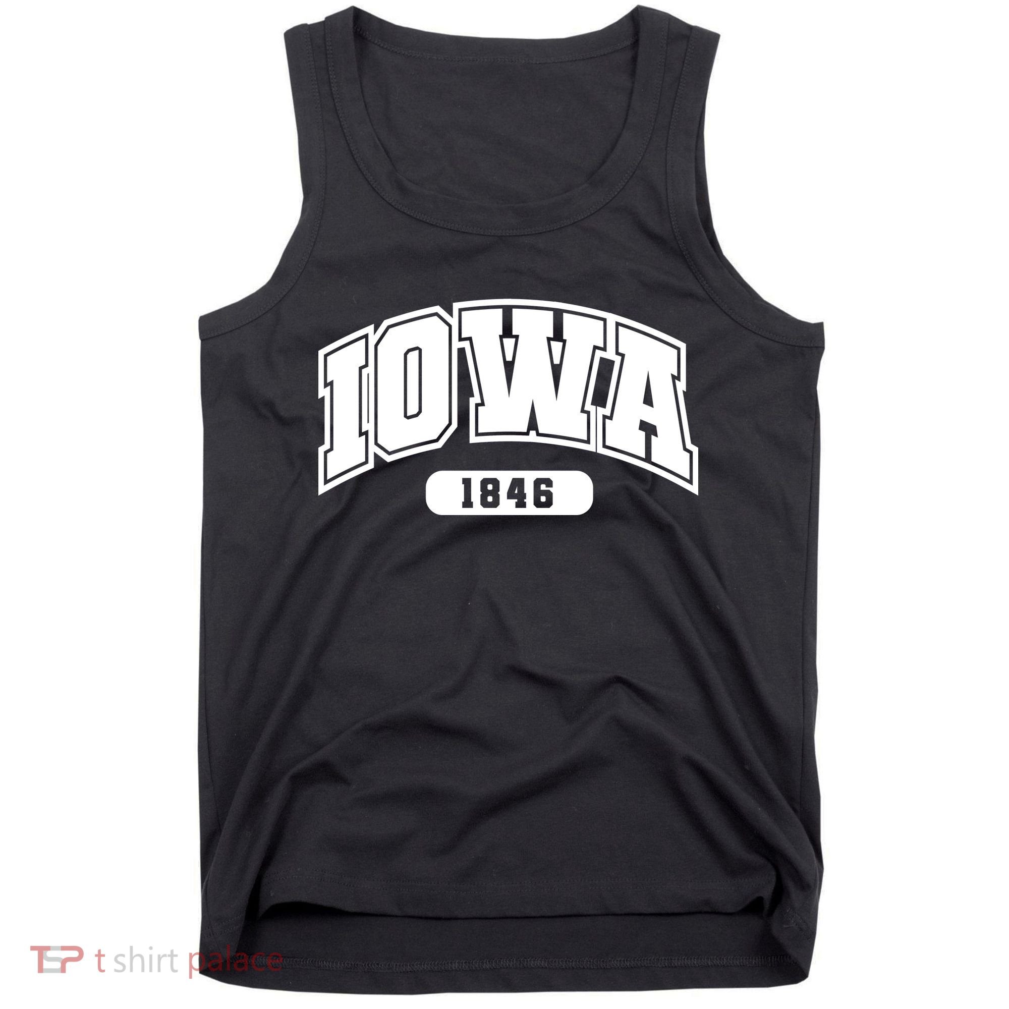 Iowa Collegiate Style 1846 Tank Top