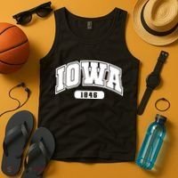 Iowa Collegiate Style 1846 Tank Top thumb 4