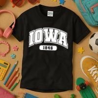Iowa Collegiate Style 1846 Kids T-Shirt thumb 3