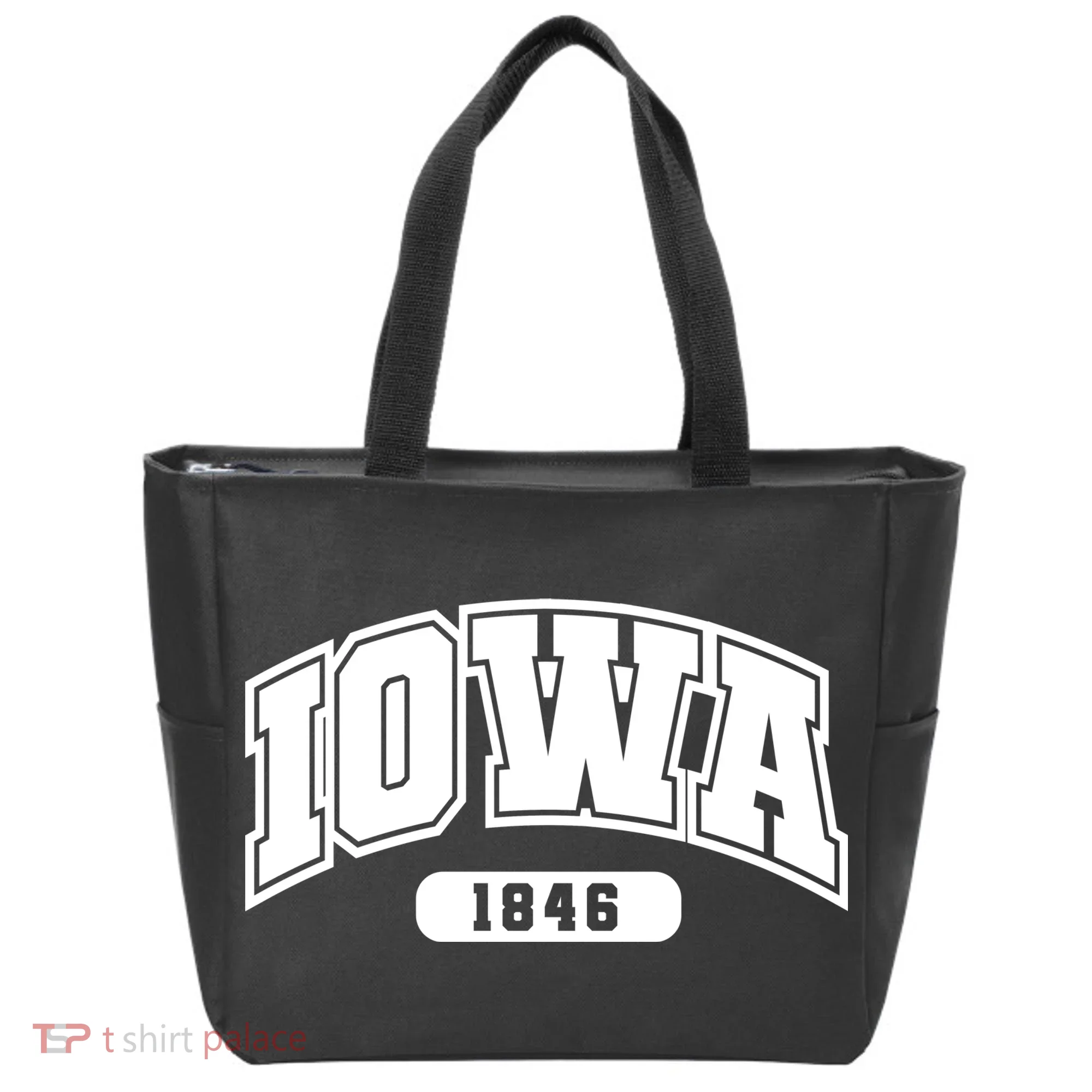 Iowa Collegiate Style 1846 Tote Bag