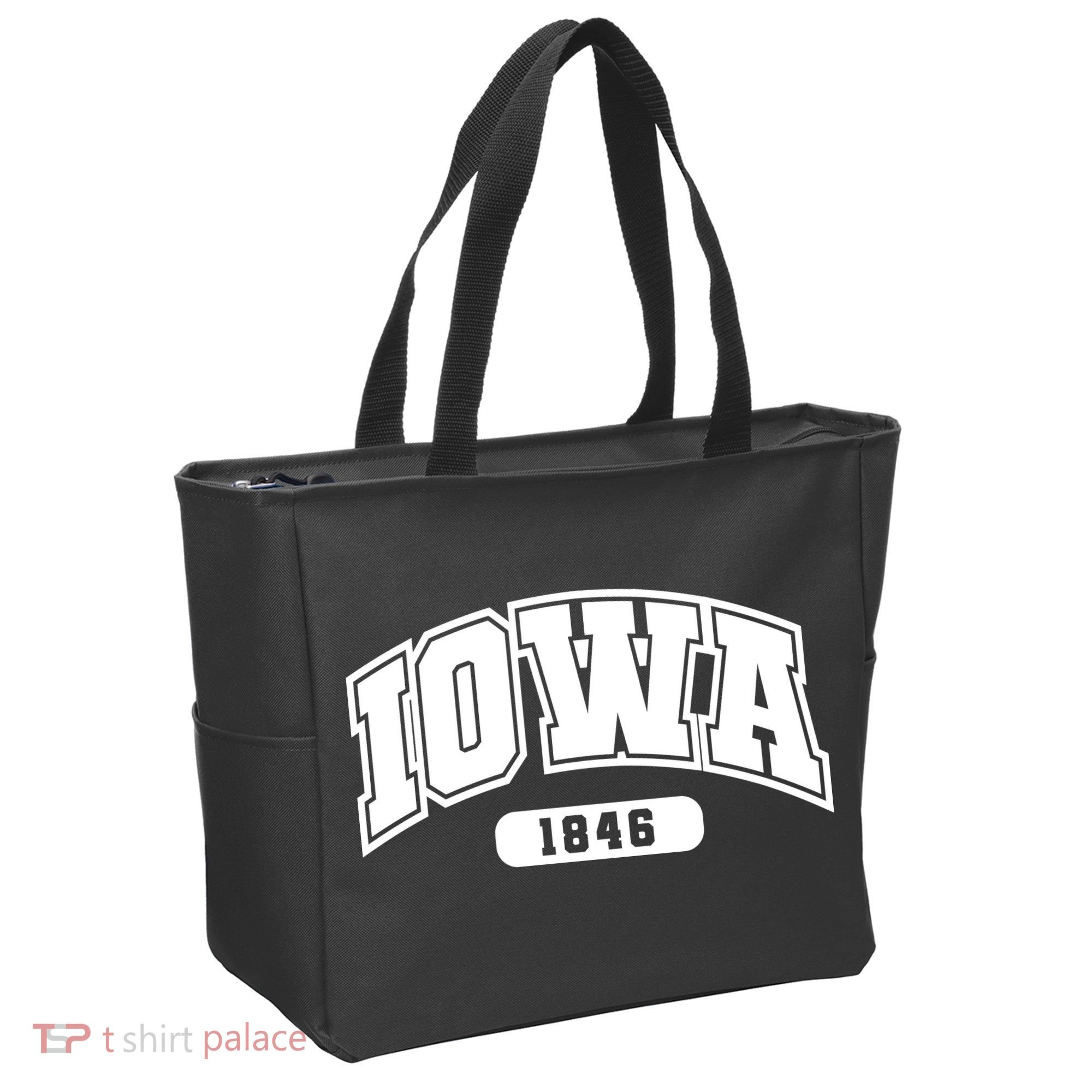 Iowa Collegiate Style 1846 Tote Bag