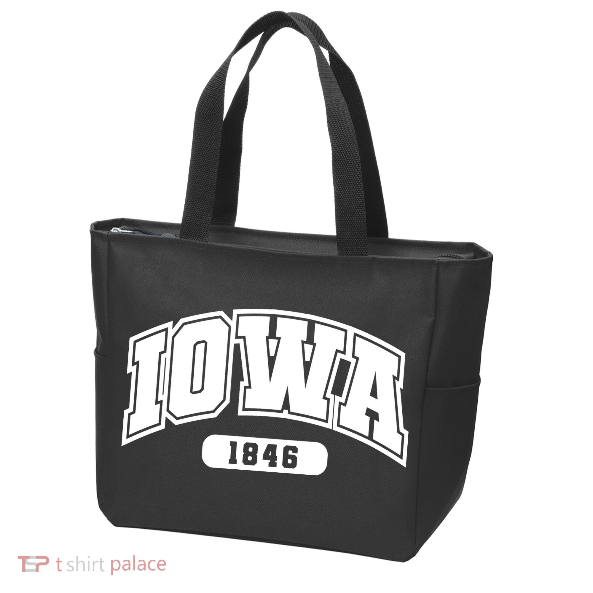 Iowa Collegiate Style 1846 Tote Bag