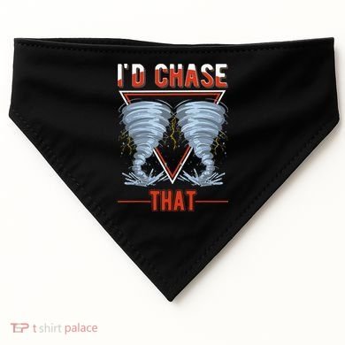 ID Chase That Tornado Storm Chaser USA-Made Doggie Bandana