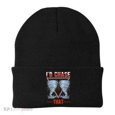 ID Chase That Tornado Storm Chaser Beanie