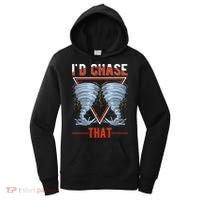 ID Chase That Tornado Storm Chaser Women's Hoodie thumb 0