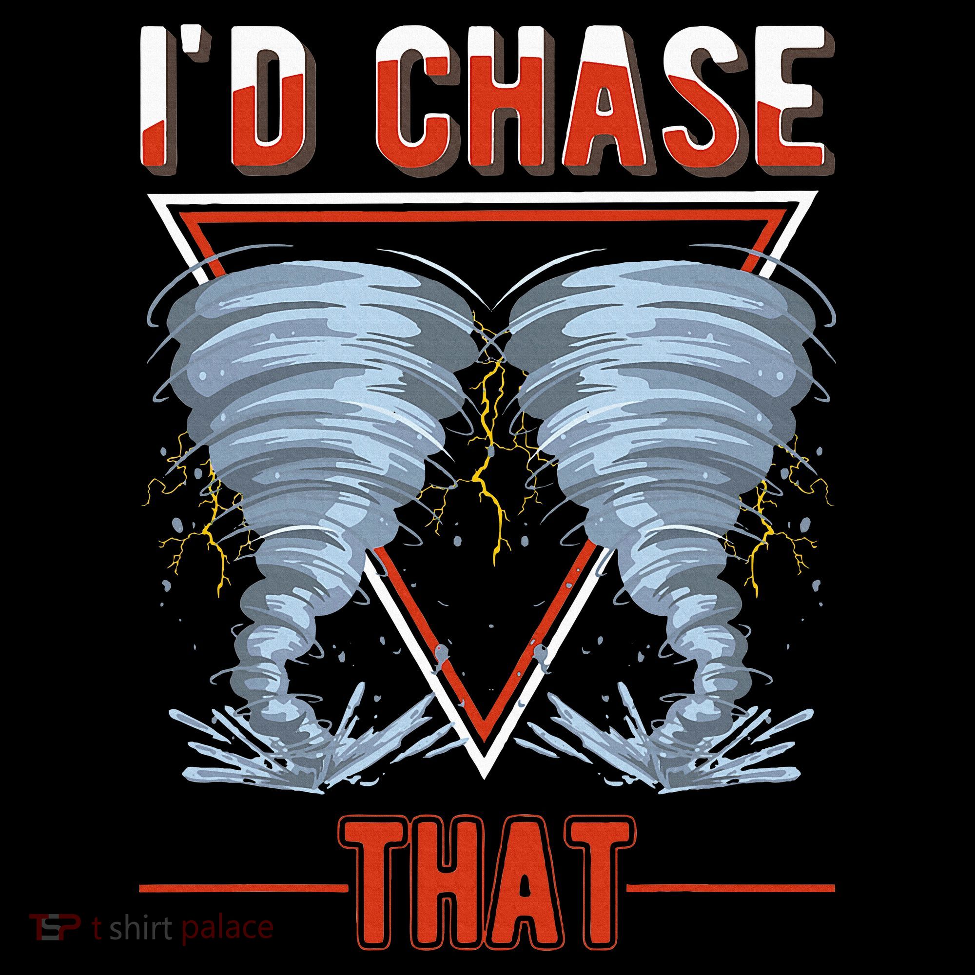 ID Chase That Tornado Storm Chaser Ornament