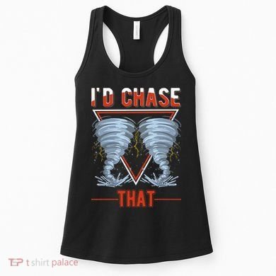 ID Chase That Tornado Storm Chaser Women's Tank Top