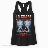 ID Chase That Tornado Storm Chaser Women's Tank Top thumb 0