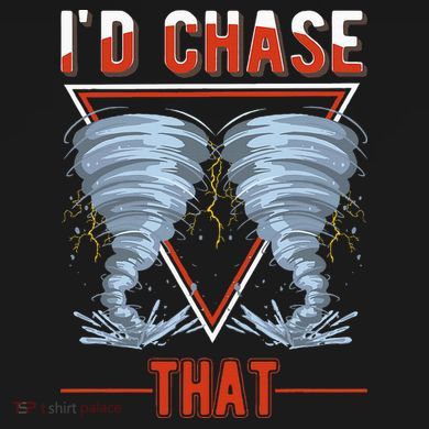 ID Chase That Tornado Storm Chaser Women's Perfect Tri Rocker Tank