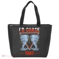ID Chase That Tornado Storm Chaser Tote Bag thumb 0