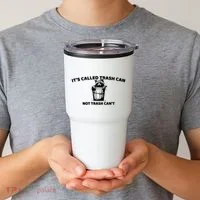 Its Called Trash Can Not Trash Cannot Racoon Tumbler thumb 2