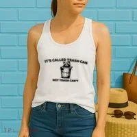 Its Called Trash Can Not Trash Cannot Racoon Women's Tank Top thumb 2