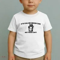 Its Called Trash Can Not Trash Cannot Racoon Toddler T-Shirt thumb 2