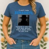 I Cant Take Benadril Because I Owe The Hatman Money Women's T-Shirt thumb 2