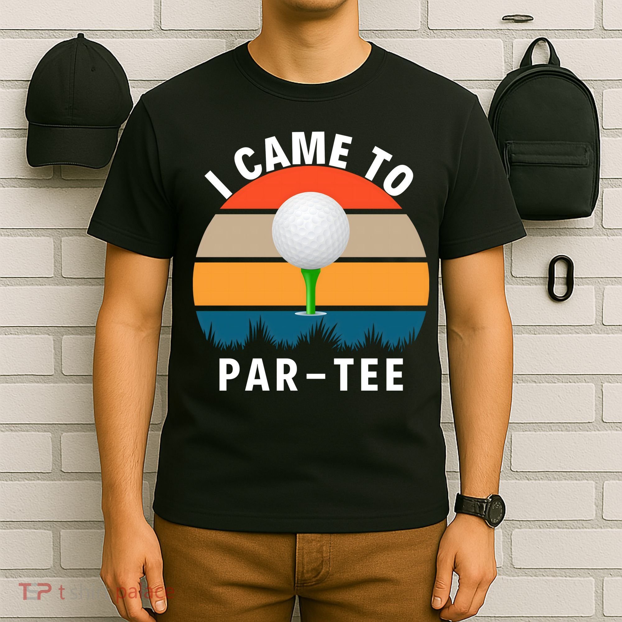 I Came To ParTee, Golf Lover Golf Player Golfing Funny Golf T-Shirt