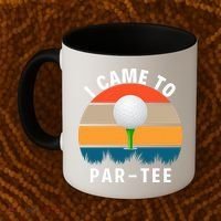 I Came To ParTee, Golf Lover Golf Player Golfing Funny Golf Coffee Mug thumb 2
