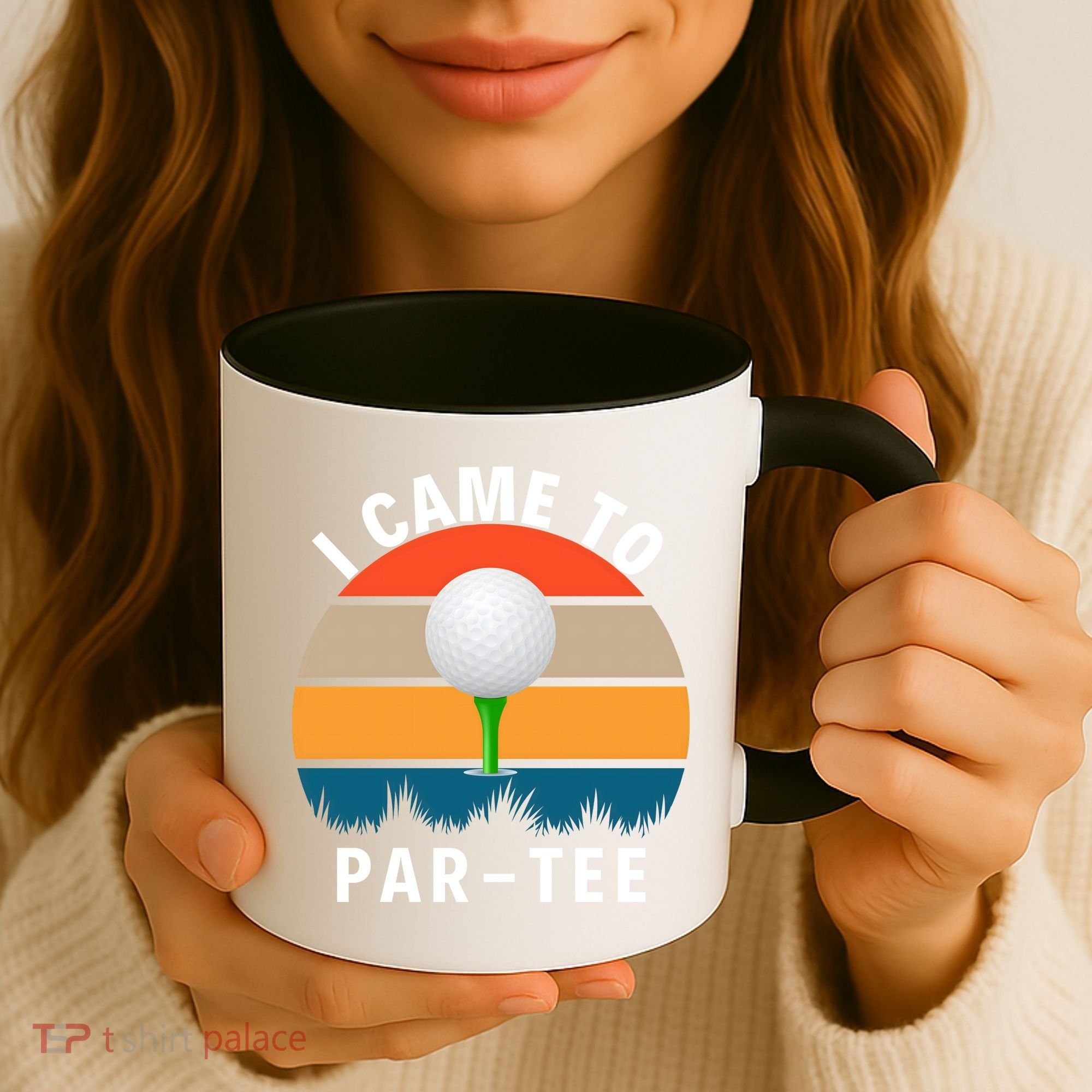 I Came To ParTee, Golf Lover Golf Player Golfing Funny Golf Coffee Mug