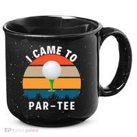 I Came To ParTee, Golf Lover Golf Player Golfing Funny Golf 15oz Campfire Ceramic Mug thumb 0