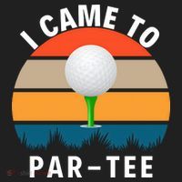 I Came To ParTee, Golf Lover Golf Player Golfing Funny Golf Beanie thumb 2