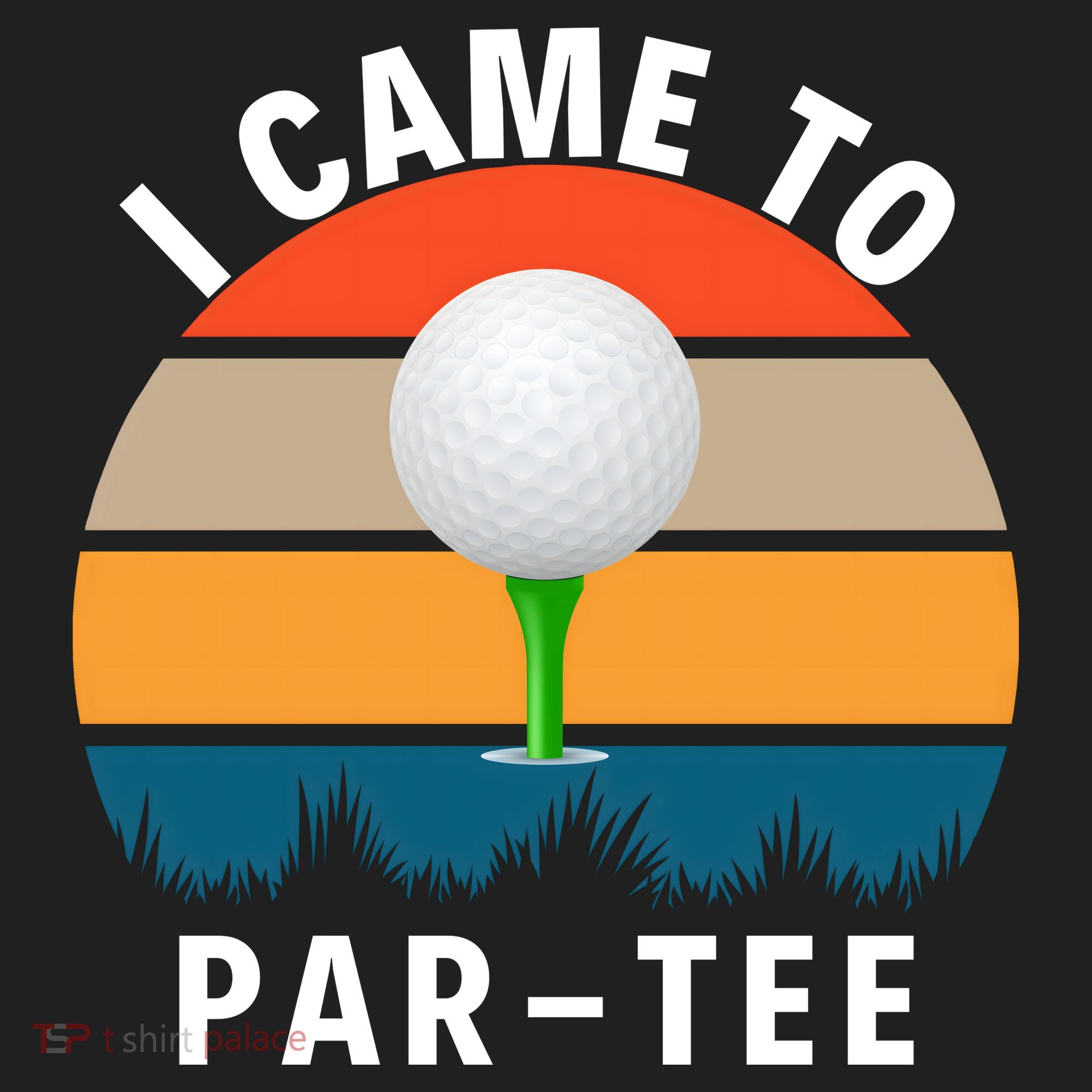 I Came To ParTee, Golf Lover Golf Player Golfing Funny Golf Beanie