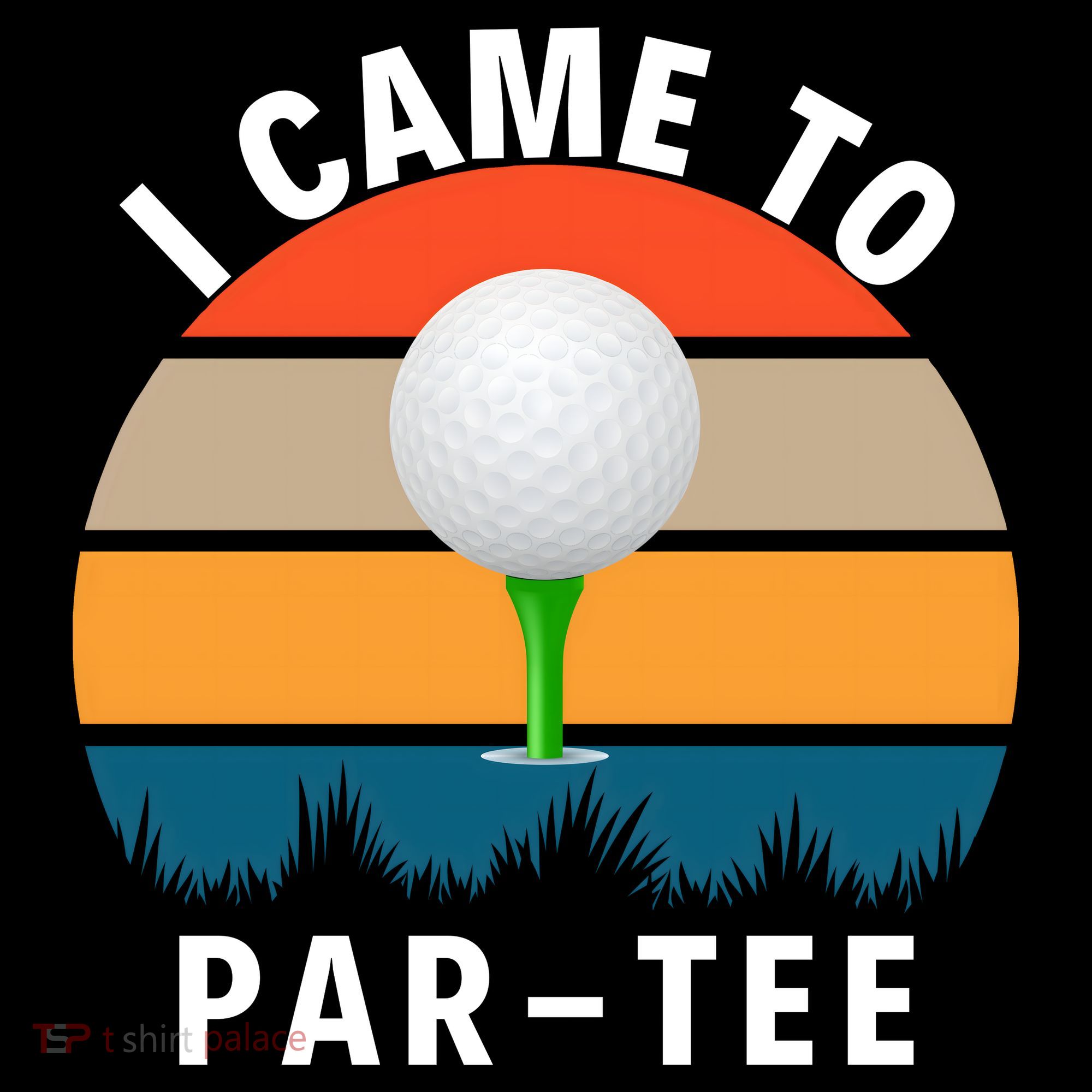 I Came To ParTee, Golf Lover Golf Player Golfing Funny Golf Women's Hoodie