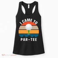 I Came To ParTee, Golf Lover Golf Player Golfing Funny Golf Women's Tank Top thumb 0