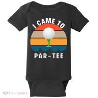 I Came To ParTee, Golf Lover Golf Player Golfing Funny Golf Baby Bodysuit thumb 0