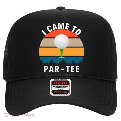 I Came To ParTee, Golf Lover Golf Player Golfing Funny Golf Hat
