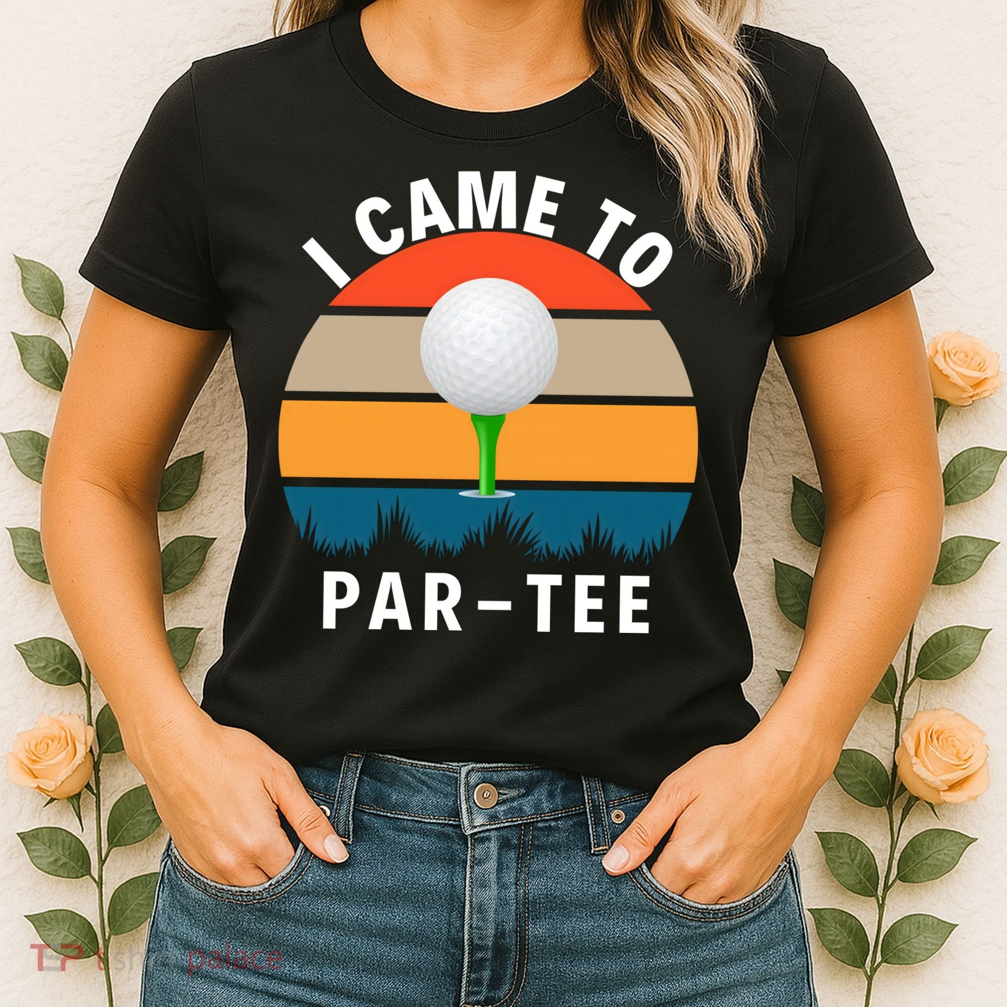 I Came To ParTee, Golf Lover Golf Player Golfing Funny Golf Women's T-Shirt